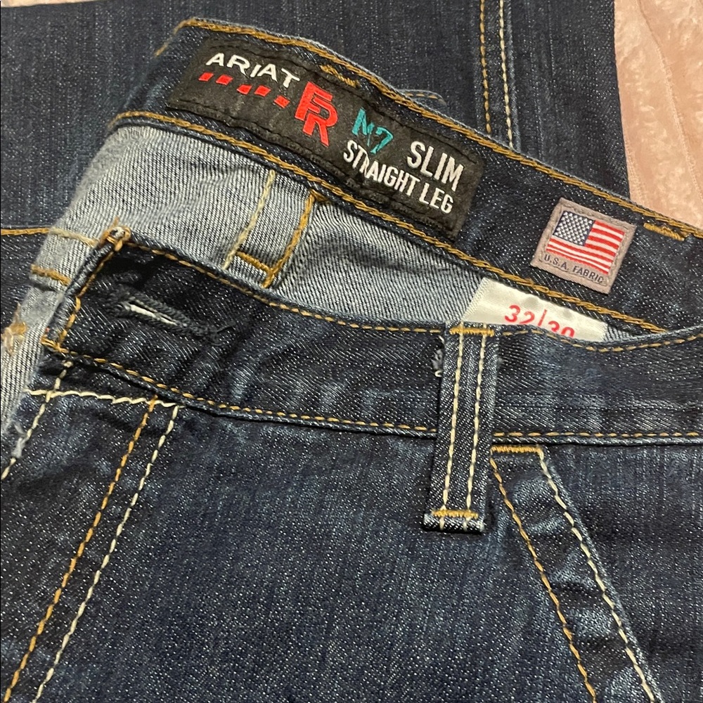 Ariat Men's Slim Straight Leg Jeans - Indigo